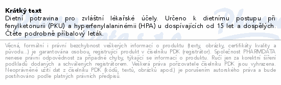 Milupa PKU 3 Advanta por.plv.1x500g nov