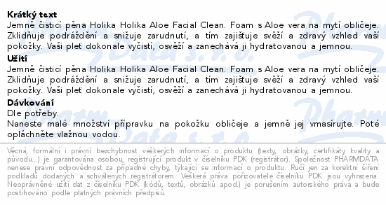 Holika Holika Aloe Facial istc pna 150ml