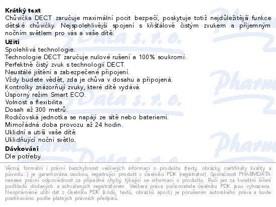 Philips AVENT Baby DECT monitor SCD502-26