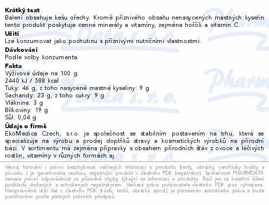 Keu oechy 250g EkoMedica