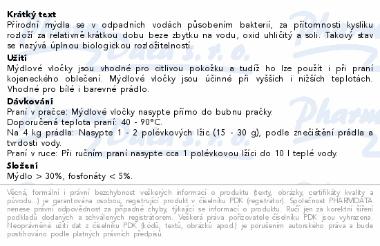 Autentis Mdlov vloky na pran 500g