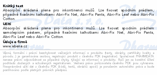 ABENA Man Premium Slipguard skl.plen.pro mue 20ks