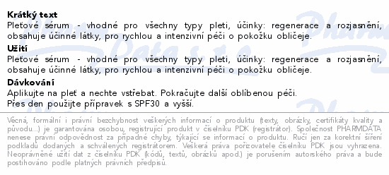 Beauty of Joseon rozjasujc pleov srum 30ml