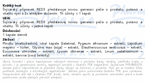 Cemio RED3 cps. 90 NOV