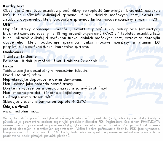 MedPharma Brusinky D-manza tbl.37