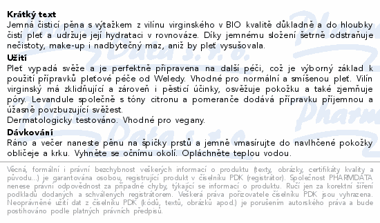 WELEDA Jemn istic pna 150ml
