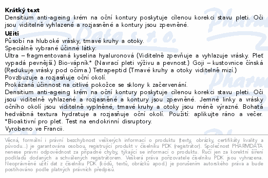 SVR Densitium Contour Krm na on kontury 15ml