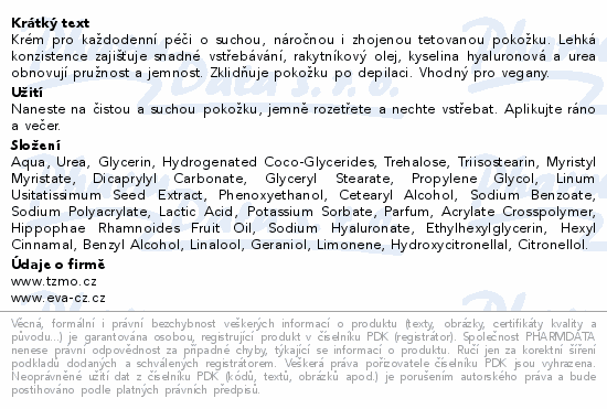Eva Dermo tlov mlko hydratan 250ml