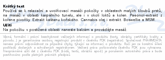 BIO BIONE Karpln tunely masn balzm 100ml