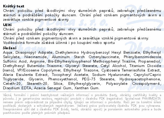 Dermacol Opal.krm proti pigment.skvrn.SPF50+ 50ml