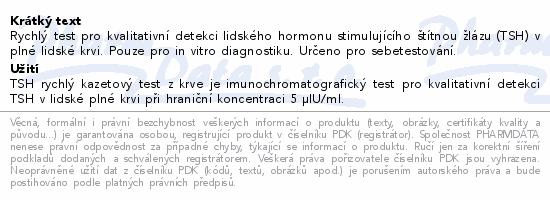 AllTest TSH Rychl test ttn lza