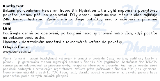 Hawaiian Tropic Hydrating After Sun lotion 60ml