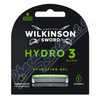 WILKINSON Hydro 3 Black Edition nhr. hlavice 4ks