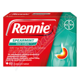 Rennie Spearmint bez cukru 680mg-80mg tbl.mnd.60