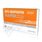 Apo-Ibuprofen Rapid 400mg cps.mol.20 I