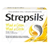 Strepsils Med a Citron 0.6mg-1.2mg pas.36