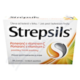 Strepsils Pomeran s vitaminem C pas.24