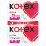 KOTEX Ultra Super vloky Duo pack 12ks