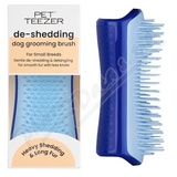 Pet Teezer de-shedding dog groom.brush small blue