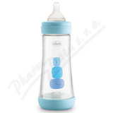 CHICCO Lhev Perfect 5 silikon 300ml chlapec