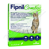 Fipnil Combo 50-60mg spot-on koky+fretky 3x0.5ml