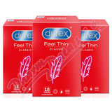 DUREX Feel Thin Classic prezervativ 3x18ks (2+1)