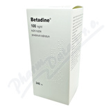 Betadine 100mg-ml drm.sol.240ml