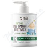 WoodenSpoon Dět.sprch.gel-šampon 2v1 neparf. 300ml