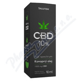 CBD 10 % konopn olej 10ml Salutem