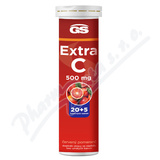 GS Extra C 500mg erven pomeran eff.tbl.20+5