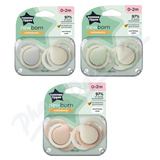 Tommee Tippee CTN Dudlk Newborn 0-2m mix bar. 2ks
