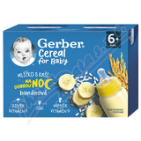 Gerber Cereal Ml.s ka dob.noc bann.2x200ml 6M+