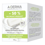 A-DERMA Zklidujc dermatologick kostka DUO 100g