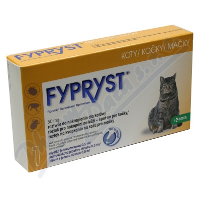 Fypryst Cat 1x0.5ml spot-on pro koky