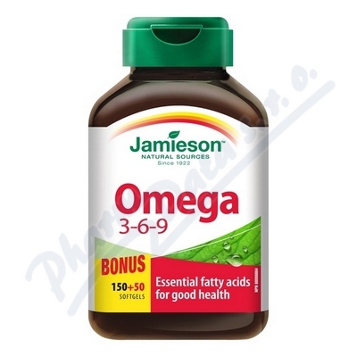 JAMIESON Omega 3-6-9 1200mg cps.150+50