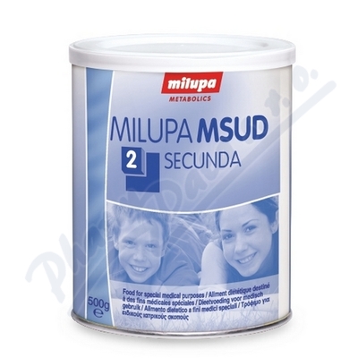 Milupa MSUD 2 Secunda por.plv.1x500g nov