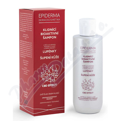 EPIDERMA bioaktivn CBD ampon pi lupnce 200ml