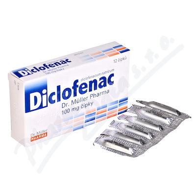Diclofenac Dr.Mller Pharma 100mg sup.12