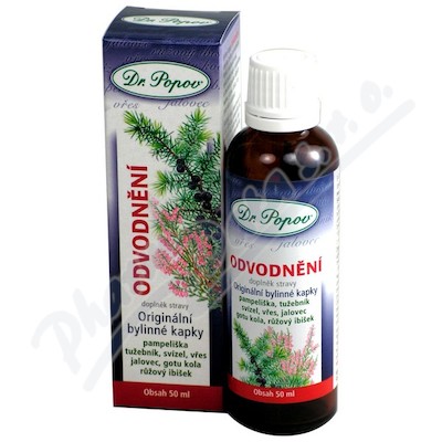 Dr.Popov Kapky bylinn Odvodnn 50ml