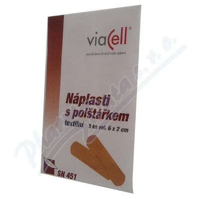 Viacell SN451 nplasti s poltkem 6x2cm 5ks