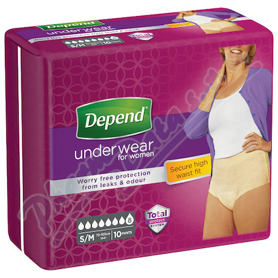 Depend Super inkont.kalh.vy pas  vel.S-M 10ks