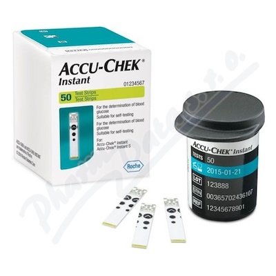Accu-Chek Instant diagnostick prouky 50ks