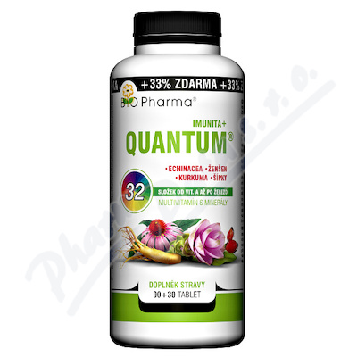 Quantum Imunita+ 32 sloek tbl.90+30 Bio-Pharma