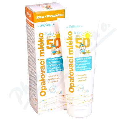 MedPharma Opal.mlko SPF50 baby 200ml+30ml ZDARMA