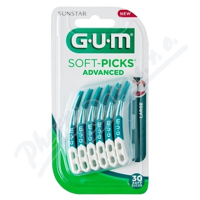 GUM Soft-Picks Advanced LARGE 30ks