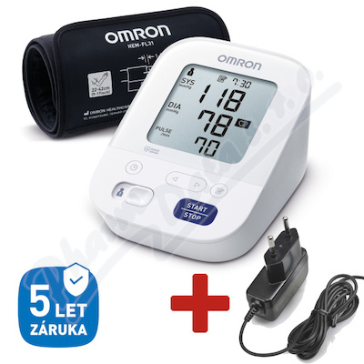 Tonometr OMRON M3 Comfort Intelli pan+s.zdroj