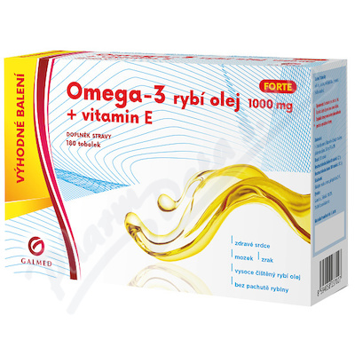 Omega-3 ryb olej forte tob.180 Galmed