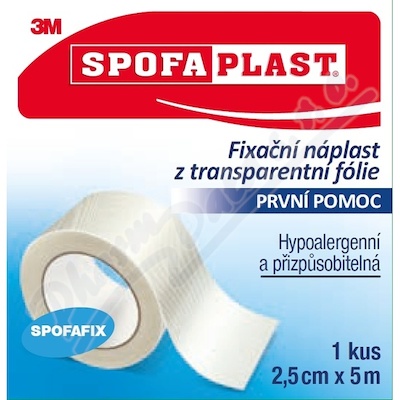 3M Spofaplast 432 Fix.nplast transp.fol.5mx25mm