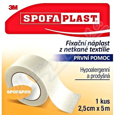 3M Spofaplast 732 Fix.nplast netk.text.5mx25mm