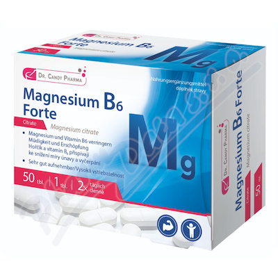 Dr.Candy Pharma Magnesium B6 Forte tbl.50x100mg